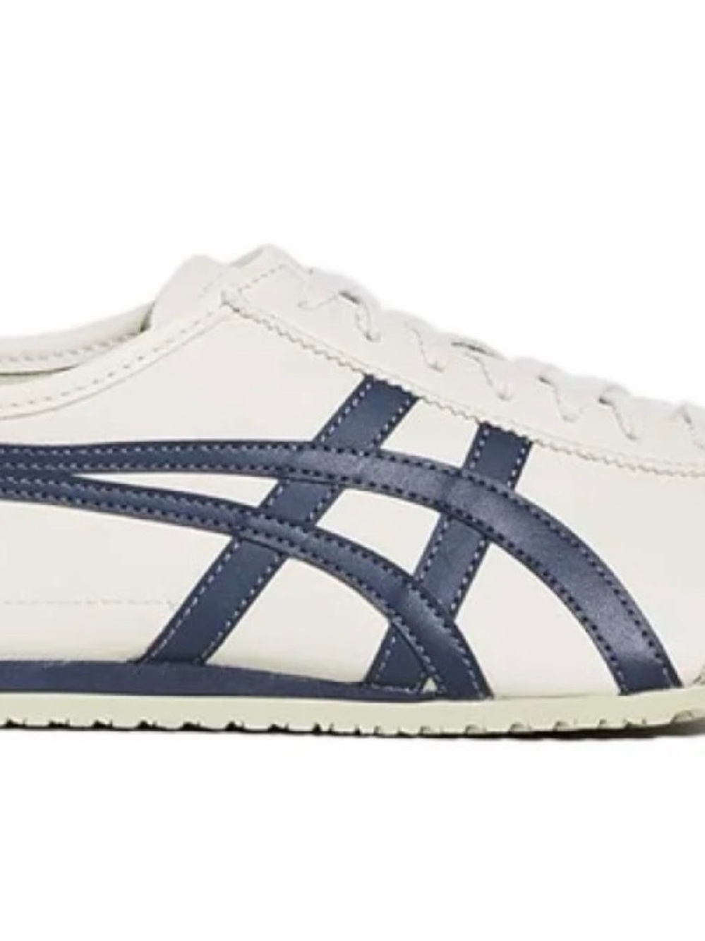 NWT 🆕 Onitsuka Tiger by Asics White and Navy Women's Sneaker